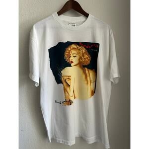 Madonna "Blond Ambition World Tour" 1995 Vintage Reprint T-Shirt Screen Starts